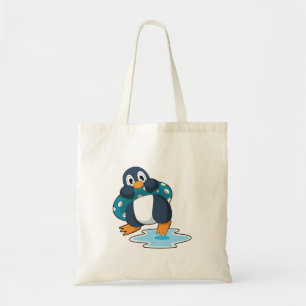 Pinguin mit Lifebuoy Tragetasche