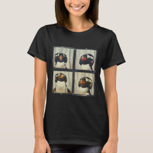 Pinguin mit Ohrenschützern Autismus Sinneswahrnehm T-Shirt