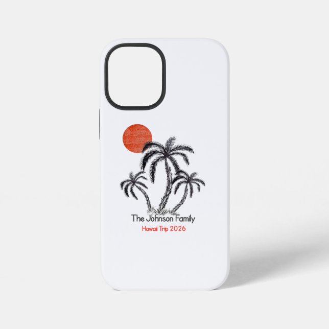Pinguin mit Strandball  iPhone Hülle (Rückseite)