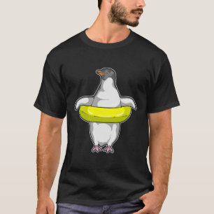 Pinguin mit Swim-Ring T-Shirt