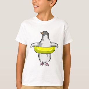 Pinguin mit Swim-Ring T-Shirt
