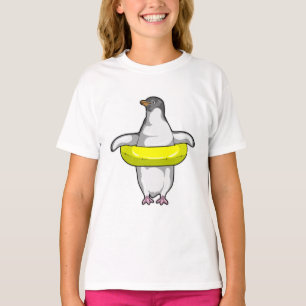 Pinguin mit Swim-Ring T-Shirt