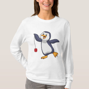 Pinguin mit Yo-Yo T-Shirt