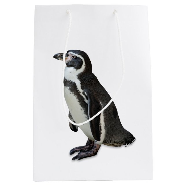 Pinguin Mittlere Geschenktüte (Vorderseite)
