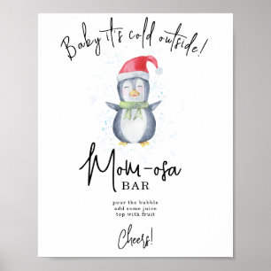 Pinguin - Mom-osa-Bar Poster