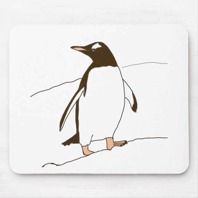 Pinguin Mousepad (Vorne)