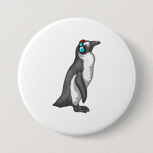 Pinguin Music Headphone Button