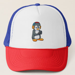 Pinguin Music Headphone Truckerkappe