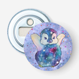 Pinguin namens Button Flaschenöffner