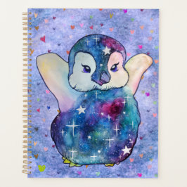 Pinguin namens Button Planer