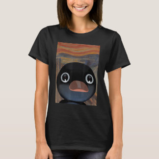 Pinguin nicht schreien Funny Pinguin meme T-Shirt