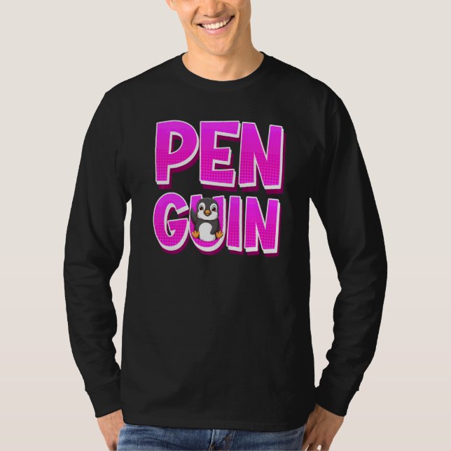 Pinguin Niedlich Pinguin 1 T-Shirt (Vorderseite)