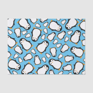 Pinguin Niedlich Winter 1. Geburtstag Party Seidenpapier