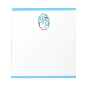 Pinguin Notizblock