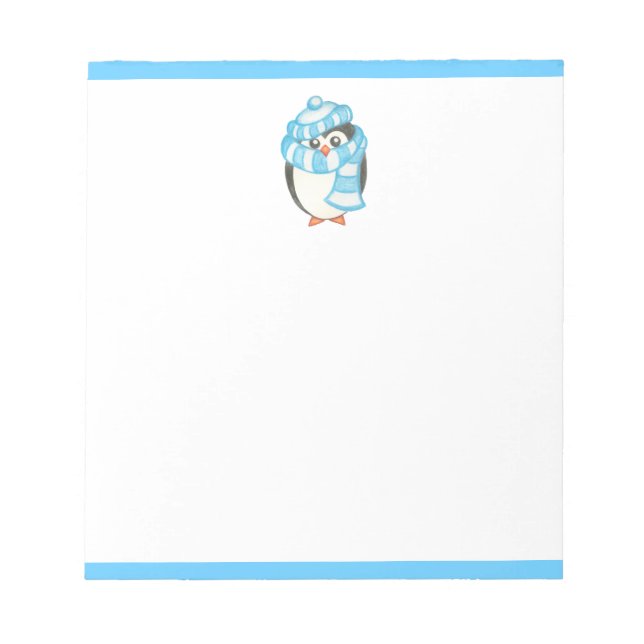 Pinguin Notizblock  (Vorderseite)