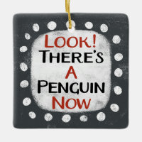 Pinguin Now-Ornament