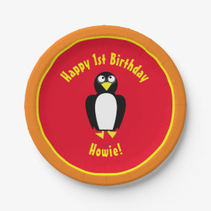 Pinguin Paper Teller Animal Birthday Party