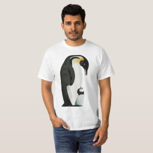 Pinguin Paradies and Chick Bonding Art T-Shirt