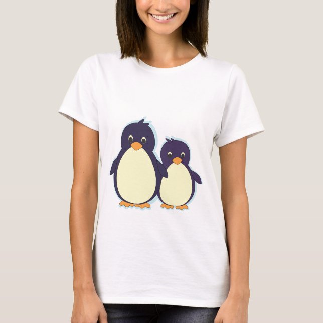 Pinguin Paradise T-Shirt (Vorderseite)
