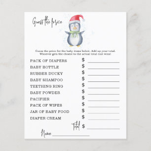 Pinguin - Party-Spiele Price Guess Game