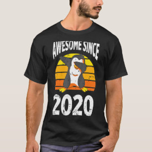 Pinguin Phantastisch Seit 2020 2. Geburtstag 2 Jah T-Shirt