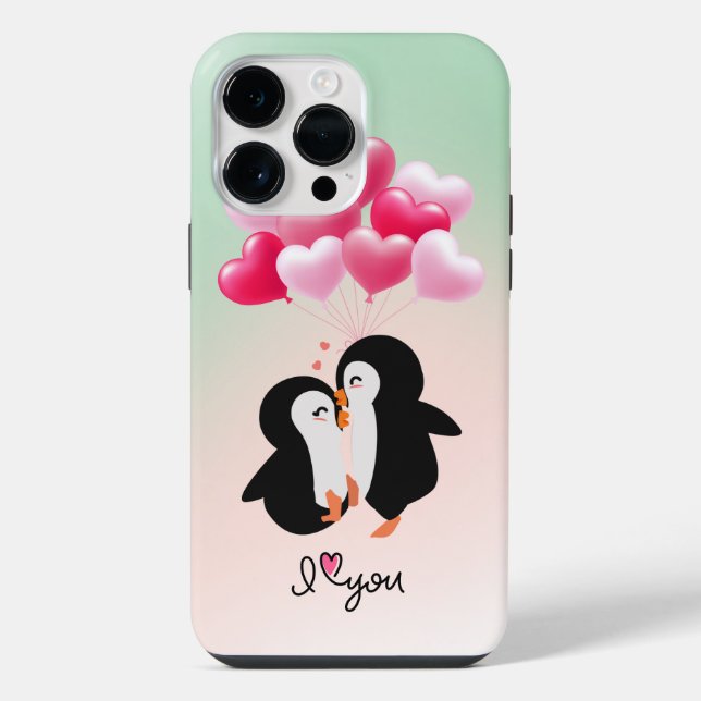 Pinguin Phone Case iPhone Hülle (Rückseite)