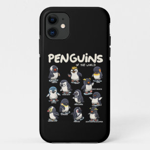 Pinguin-Pinguine-Tiere der Liebe des Weltpinguins Case-Mate iPhone Hülle