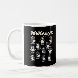 Pinguin-Pinguine-Tiere der Liebe des Weltpinguins Kaffeetasse