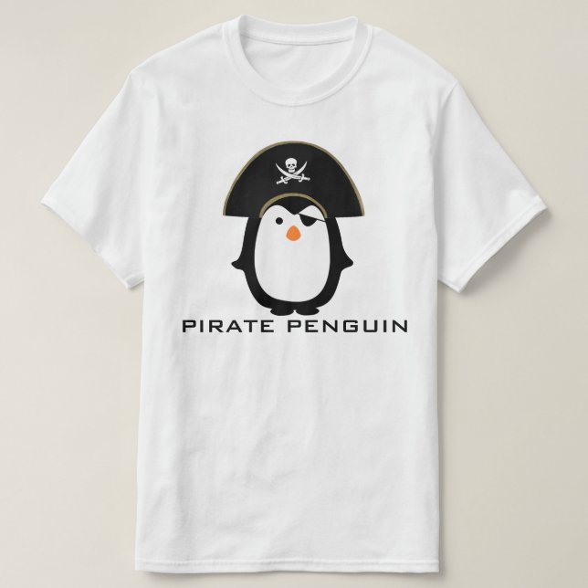 Pinguin Pirate T-Shirt (Design vorne)
