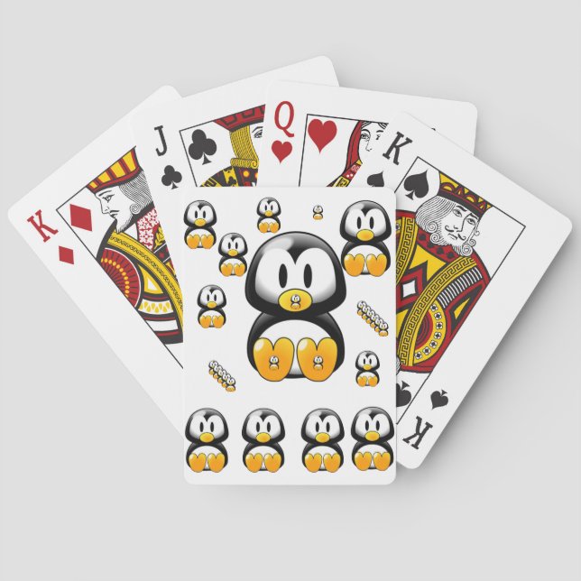 Pinguin Playing Card Deck Spielkarten (Rückseite)