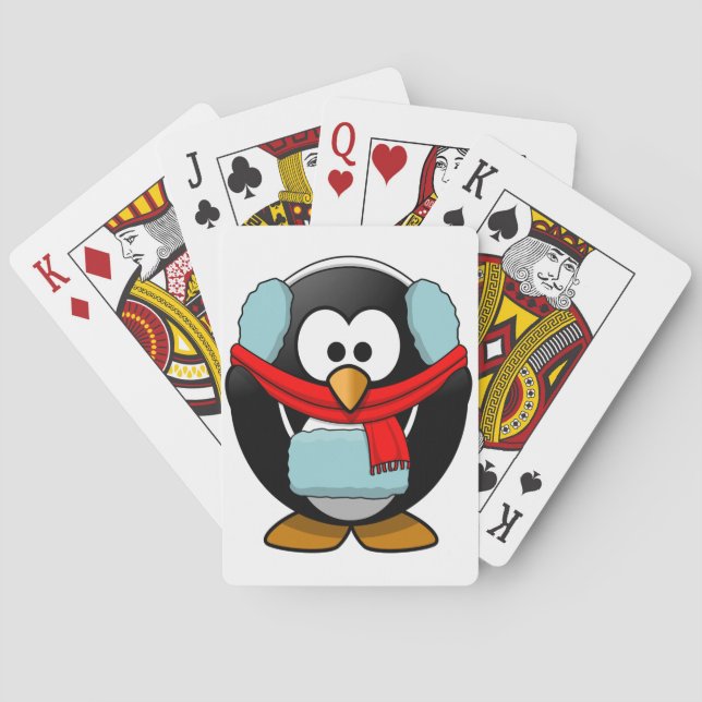 Pinguin Playing Cards Spielkarten (Rückseite)