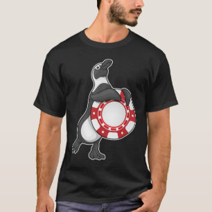 Pinguin Poker Poker Chips T-Shirt