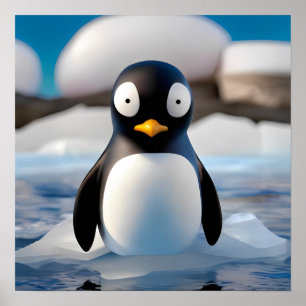 Pinguin Poster