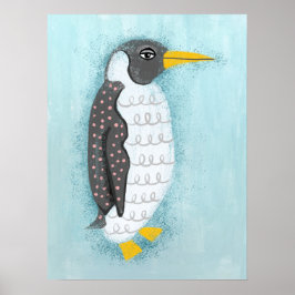 Pinguin Poster Wall Art