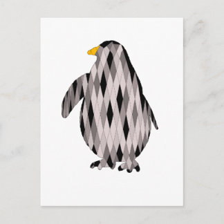 Pinguin Postkarte