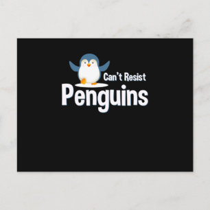 Pinguin Postkarte