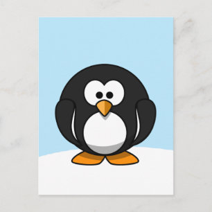 Pinguin Postkarte
