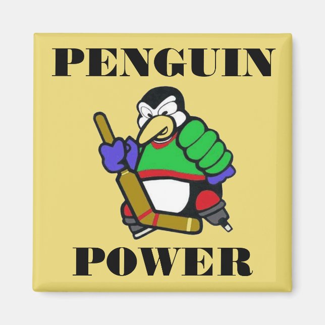 Pinguin-Power Magnet (Vorne)