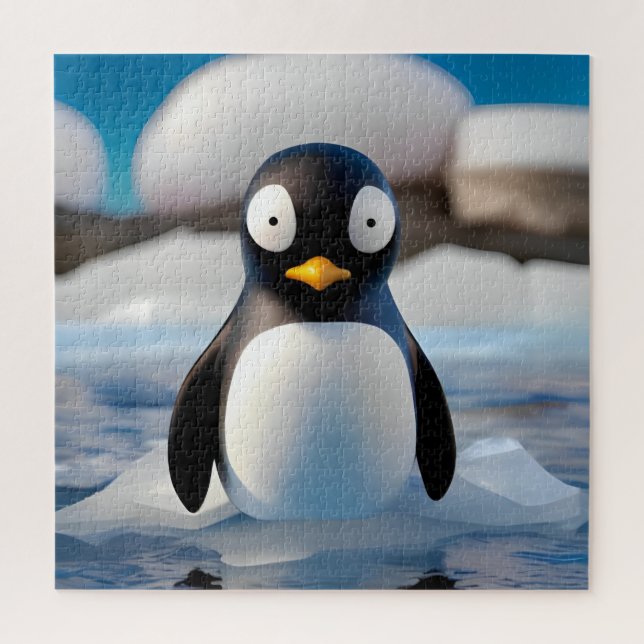 Pinguin Puzzle (Vertikal)