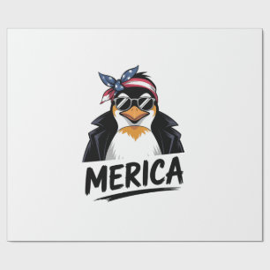 Pinguin Resist Pinguine Protest gegen Geschenkpapier