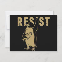 Pinguin Resist Pinguine protestieren gegen Zölle