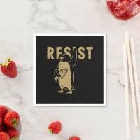 Pinguin Resist Pinguine protestieren gegen Zölle