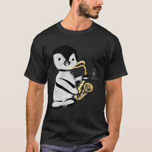 Pinguin Saxophon T-Shirt