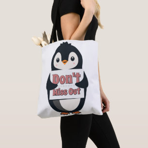 Pinguin-Schild: Nicht verpassen