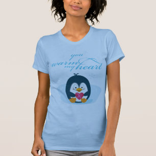 PINGUIN "Sie wärmen mein Herz " T-Shirt