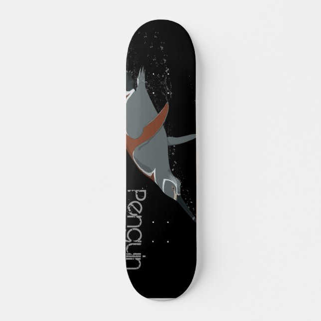 Pinguin Skateboard (Vorne)