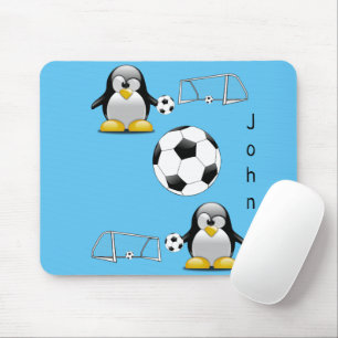 Pinguin Soccer Ball Mouse Pad! Mousepad