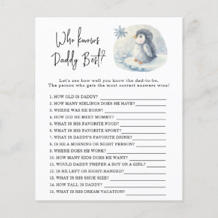 Pinguin - Spiel Wer Papa am besten kennt