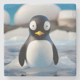 Pinguin Steinuntersetzer