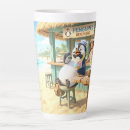 Pinguin Strandbar Milchtasse